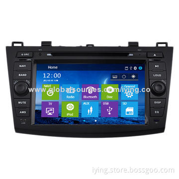 8" HD car DVD with GPS for new Mazda 3(2010-2011) with CanBUS